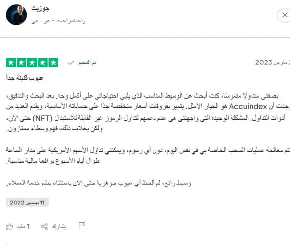 آراء المتداولين حول أكيواندكس