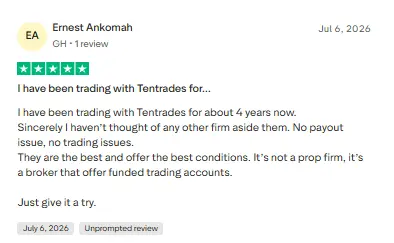آراء المتداولين في شركة تين تريد TenTrade