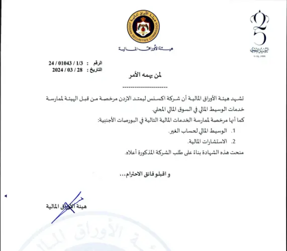 التراخيص الحاصلة عليها Exness Group