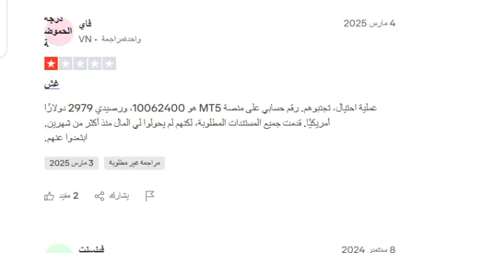 تراست بايلوت تريدكو