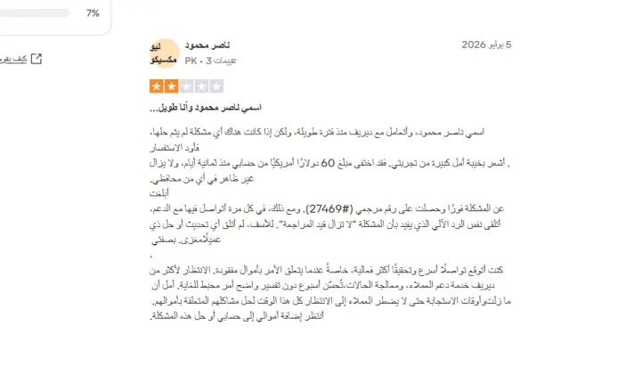 مراجعات شركة ديرف