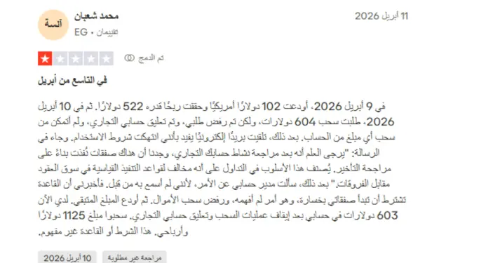 تجارب المتداولين الحقيقيين مع شركة CXM