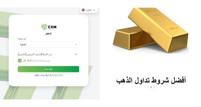 فتح حساب تداول في شركة CXM