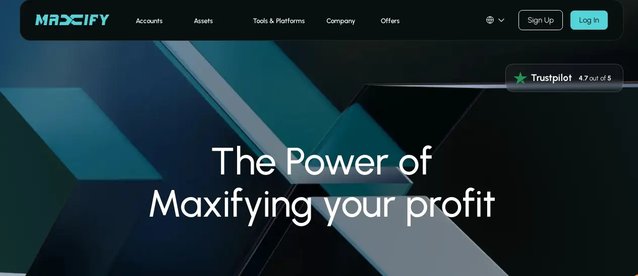 موقع شركة ماكسيفاي اف اكس MaxifyFX