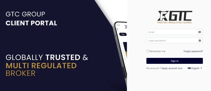 فتح حساب تداول مع GTCFX