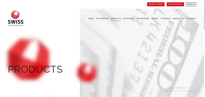 موقع  شركة سويس إف إس SwissFS